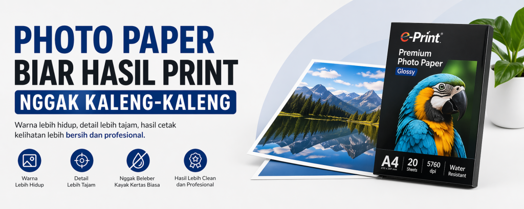Hasil Print Lebih Niat Pakai E-Print