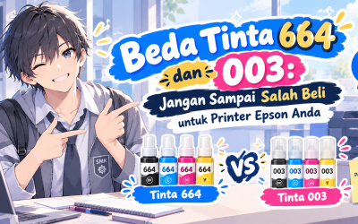 Beda Tinta 664 dan 003: Jangan Sampai Salah Beli untuk Printer Epson Anda