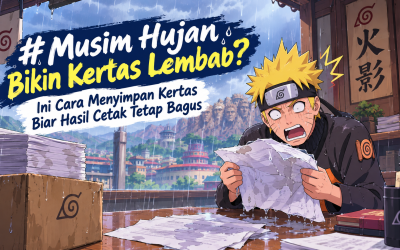 Musim Hujan Bikin Kertas Lembab? Ini Cara Menyimpan Kertas Biar Hasil Cetak Tetap Bagus